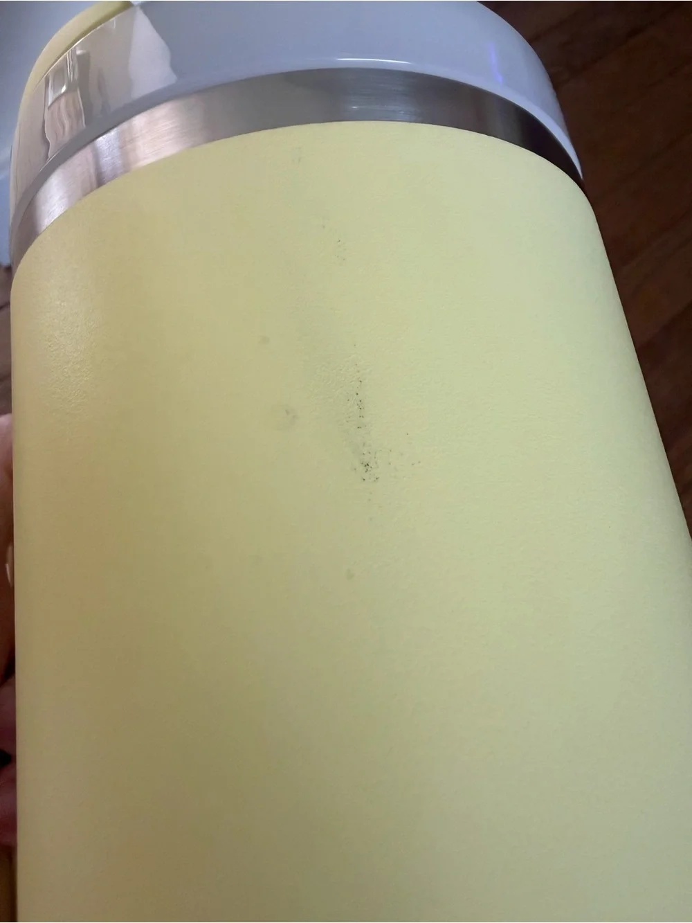 Butter yellow Stanley 40 oz tumbler